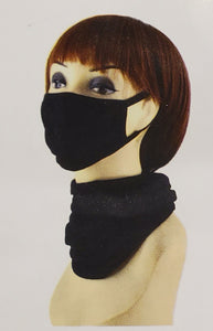 Mask and scarf set